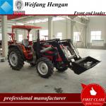 4 wheel drive tractor with front loader