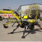 Mini excavator manufacturer factory direct self powered mini wheel excavator for sale