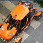 Orange Color 300CC EEC Automatic CVT-