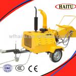 Hydraulic feed wood chipper with diesel engine , diesel engine wood chipper