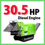 30.5HP diesel engine log chipper machine GS400D