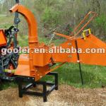 CE certificate PTO wood chipper TH-8 fit with tractor hydraulic auto-feed