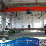 10 ton electric hoise single beam suspension overhead crane