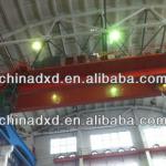 Used large tonnage double beam overhead cranes with hook