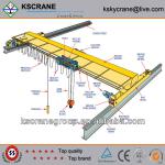 top running single girder crane