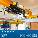 2t electric overhead travelling crane