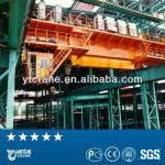 Yuantai 15 ton overhead crane with double girder high work class passed CE ISO
