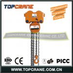 Manual Chain hoist with manual monorail trolley