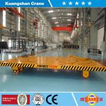 crane manufacturer electric power flat rail car for sale