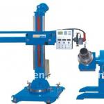 precision type welding manipulator and double chuck welding positioner
