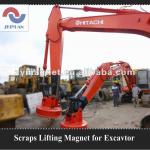 Diameter 1200 mm Circular Scrap Magnet Excavator