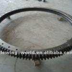 flange ball slewing bearing gear for food processing machinery / welding manipulator