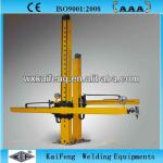 movable and rotating pipe welding column