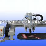 High efficiency liquid multipoint dispenser robotic arms for mechanical parts