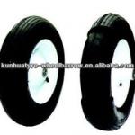 Promote Sales China Kunhua Wheelbarrow Wheel,PU Form Wheel,Handtruck Wheel 400-8