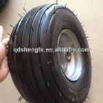 Rotary tiller wheel 6.00-6 with straight line pattern