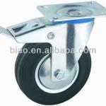 Swivel Industrial caster wheel with brake