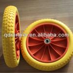 13x3 pu foam wheel, 3.00-8 pu wheel,3.00-8 flat-free wheel