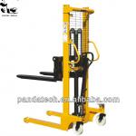 CE certificate 1000kg capacity 1.6m C type steel hydraulic hand lift manual pallet stacker-
