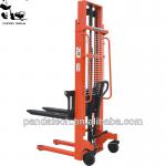 CE certificate 1000kg capacity 3m lift height manual forklift hand pallet stacker-