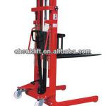 1.5 ton-2 ton Hydraulic Hand Lift Stacker with Straddle-leg