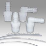 Chemical Equipment PP, POM hose fitting for drinking water, fluid chemical. HDPE and LDPE hose tube