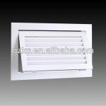 square air diffuser with grille for inlet air