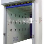 High speed automatic roll up door air shower for clean room