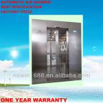 automatic sensor door air shower stainless steel