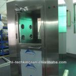 Single person double blowing air shower, cleanroom air shower
