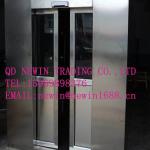 stainless steel industrial air shower with induction door