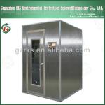 automatic entry and out air shower cleaning room