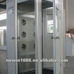 Three door air shower machine