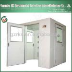 automatic sensor door air shower two person