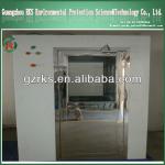 Double Blowing Cargo Shower In Cosmetic Production Clean Room