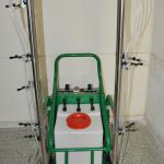 Battery operated transportable misting system for aerosol therapy &amp;spraying immunity