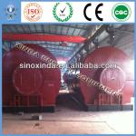 Scrap Plastic/Rubber/Tires refining plant with auto-slagging system