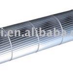 150mm industrial cross flow impeller, aluminum fan impeller,fan impeller blade