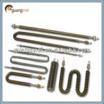 Finned tubular heating element for Air heater