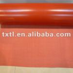 Silicone coated fiberglass red color