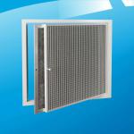 eggcrate return with hinged filter air grille egg crate grilles in aluminium material