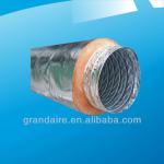 flexible duct air conditioning duct fibrous glass insulated aluminum flexible duct