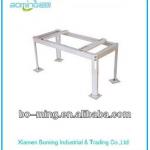 Steel air conditioner support bracket with white coating surface