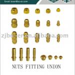 air conditioner brass nut pipe fitting