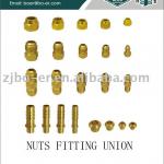 air conditioner brass nut pipe fitting