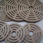 Natural PEEK valve plate