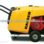 Petrol driven Wheel cart mounted Screw Air Compressors