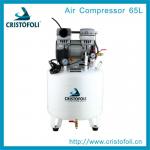 65L double motor oil free air compressor