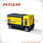trailer air compressor 24.5 kw 7bar diesel powered