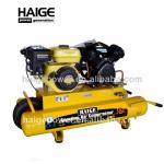 small petrol air compressor with gasoline engine